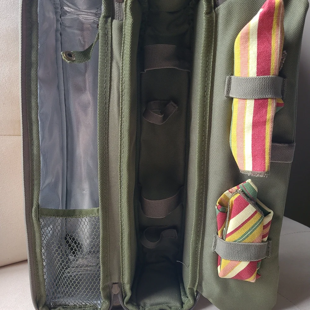 Striped Multi-Color Storage Bag - Picture 2 of 5